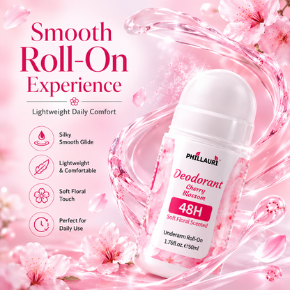 Phillauri Cherry Blossom Roll-On Deodorant