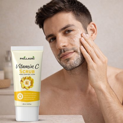 Phillauri Vitamin C Scrub – Gentle Exfoliating Face & Body Scrub