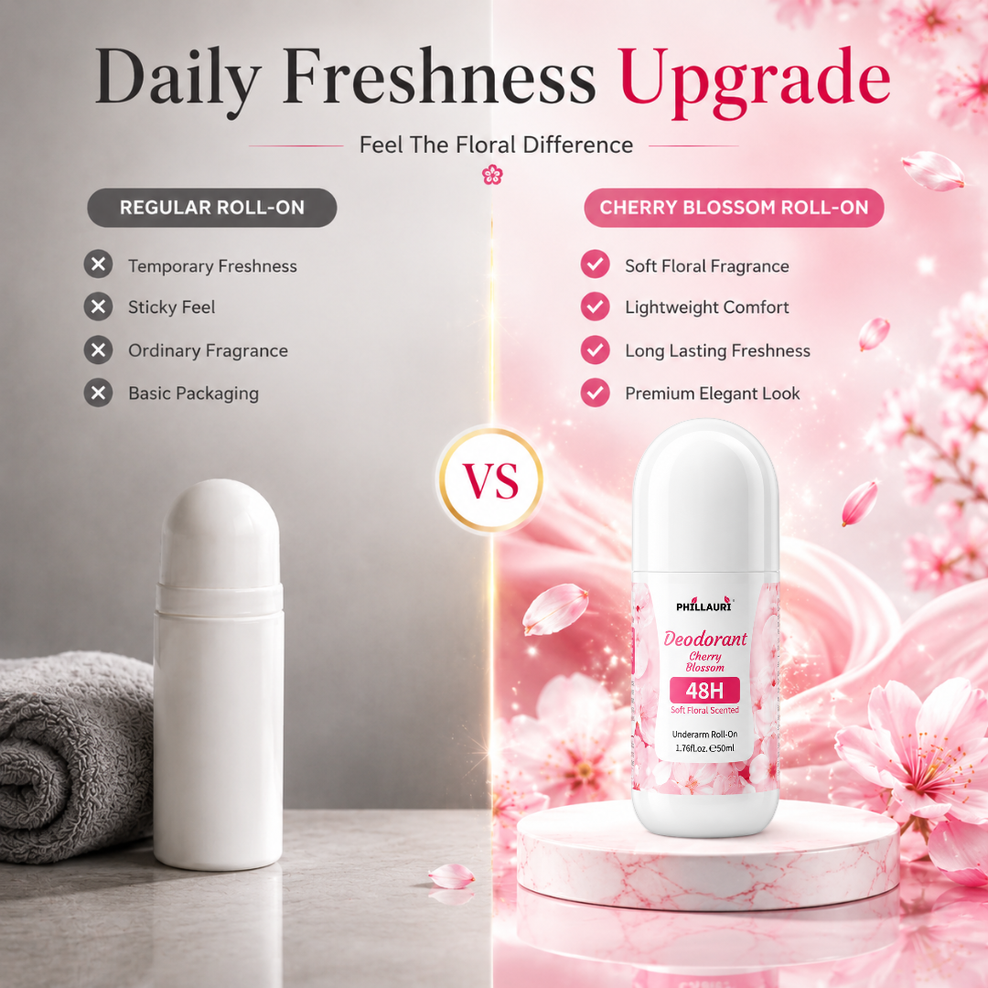 Phillauri Cherry Blossom Roll-On Deodorant