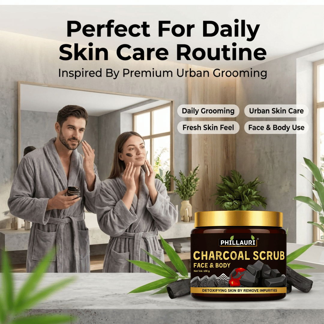 Phillauri Charcoal Scrub