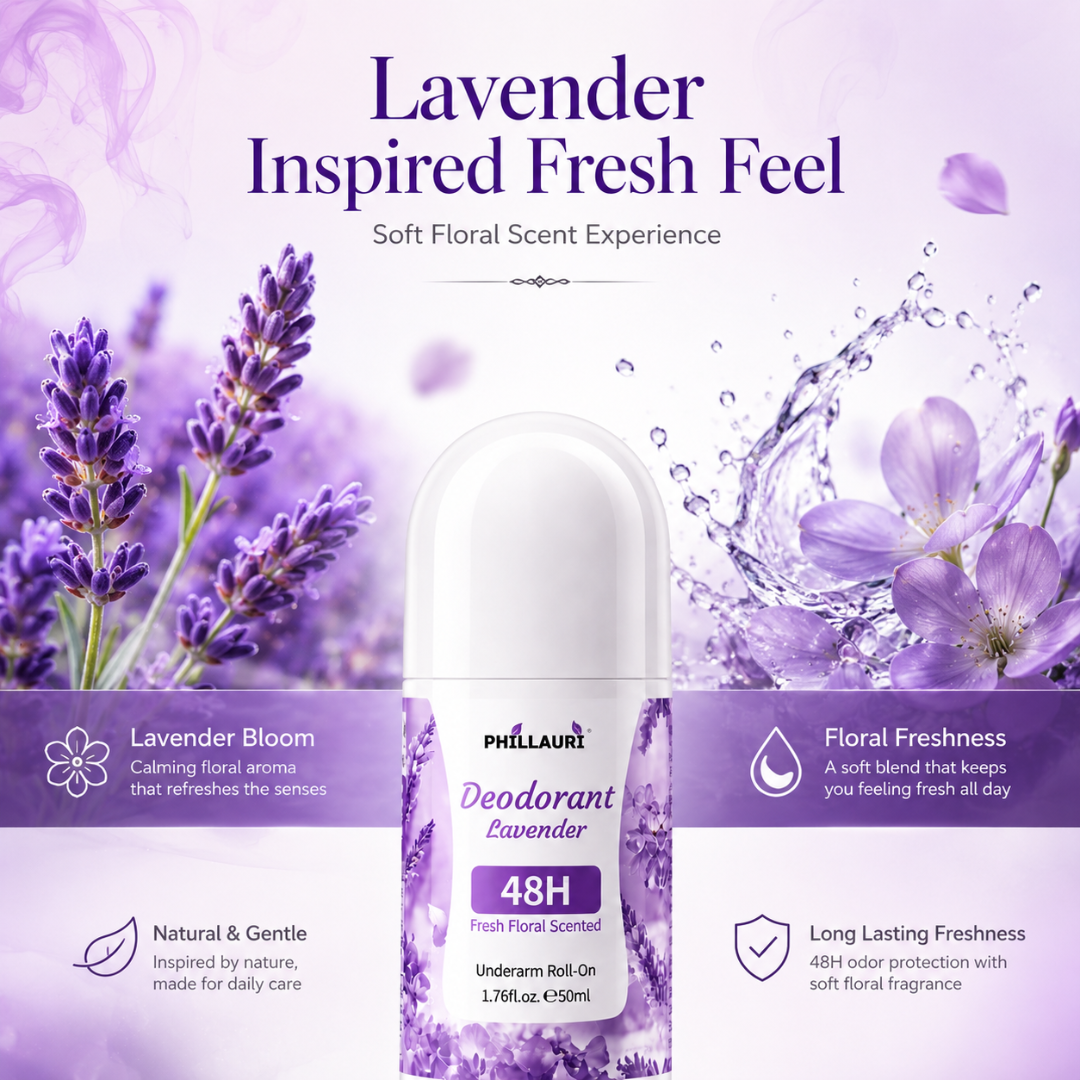 Phillauri Lavender Roll-On Deodorant