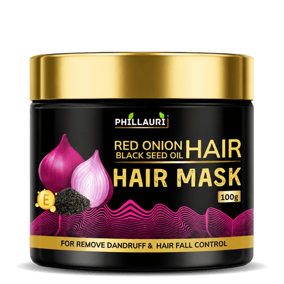 Phillauri Red Onion with Black Seed Oil Hair Mask