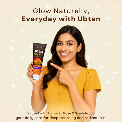 Phillauri Ubtan Natural Face Wash For Deep Cleansing, 60ML