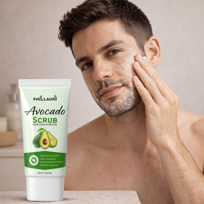 Phillauri Avocado Scrub – Gentle Exfoliating Face & Body Scrub