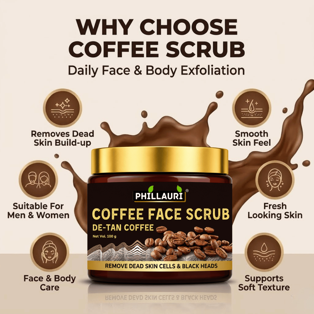 Phillauri Coffee Face Scrub