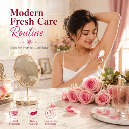 Phillauri Rose Roll-On Deodorant