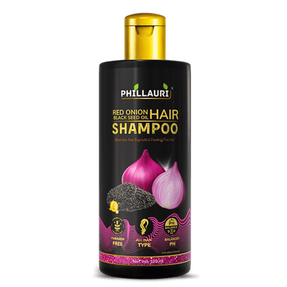Phillauri Red Onion with Black Seed Oil Shampoo