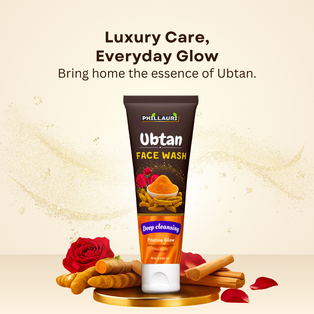 Phillauri Ubtan Natural Face Wash For Deep Cleansing, 60ML
