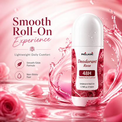 Phillauri Rose Roll-On Deodorant