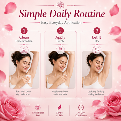 Phillauri Rose Roll-On Deodorant