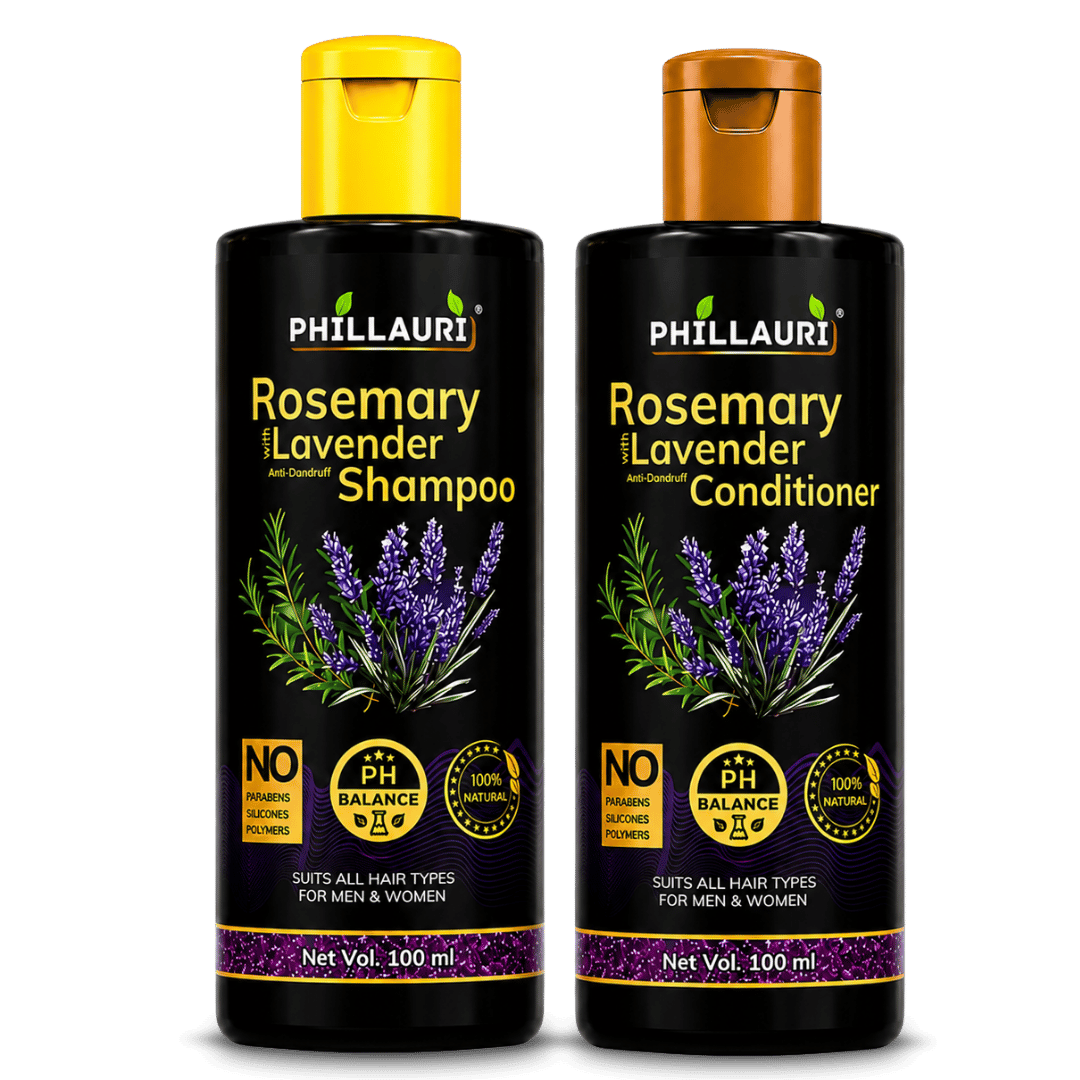 Phillauri Rosemary with Lavender Shampoo & Conditioner Combo