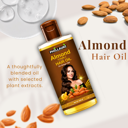 Phillauri Almond Vitamin E Hair Oil