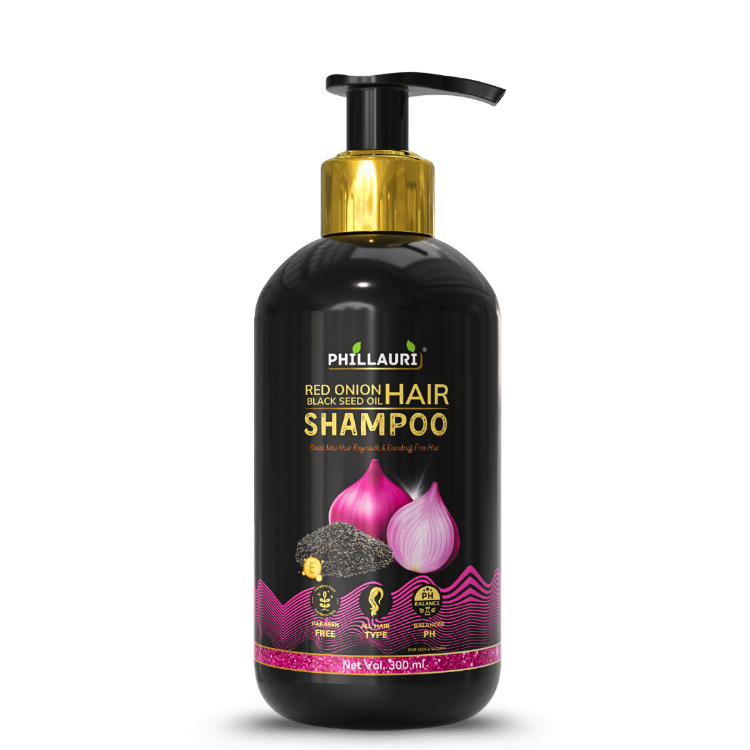 Phillauri Red Onion with Black Seed Oil Shampoo 300ml