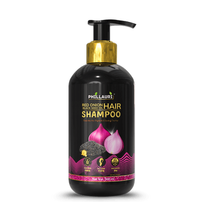 Phillauri Red Onion with Black Seed Oil Shampoo 300ml