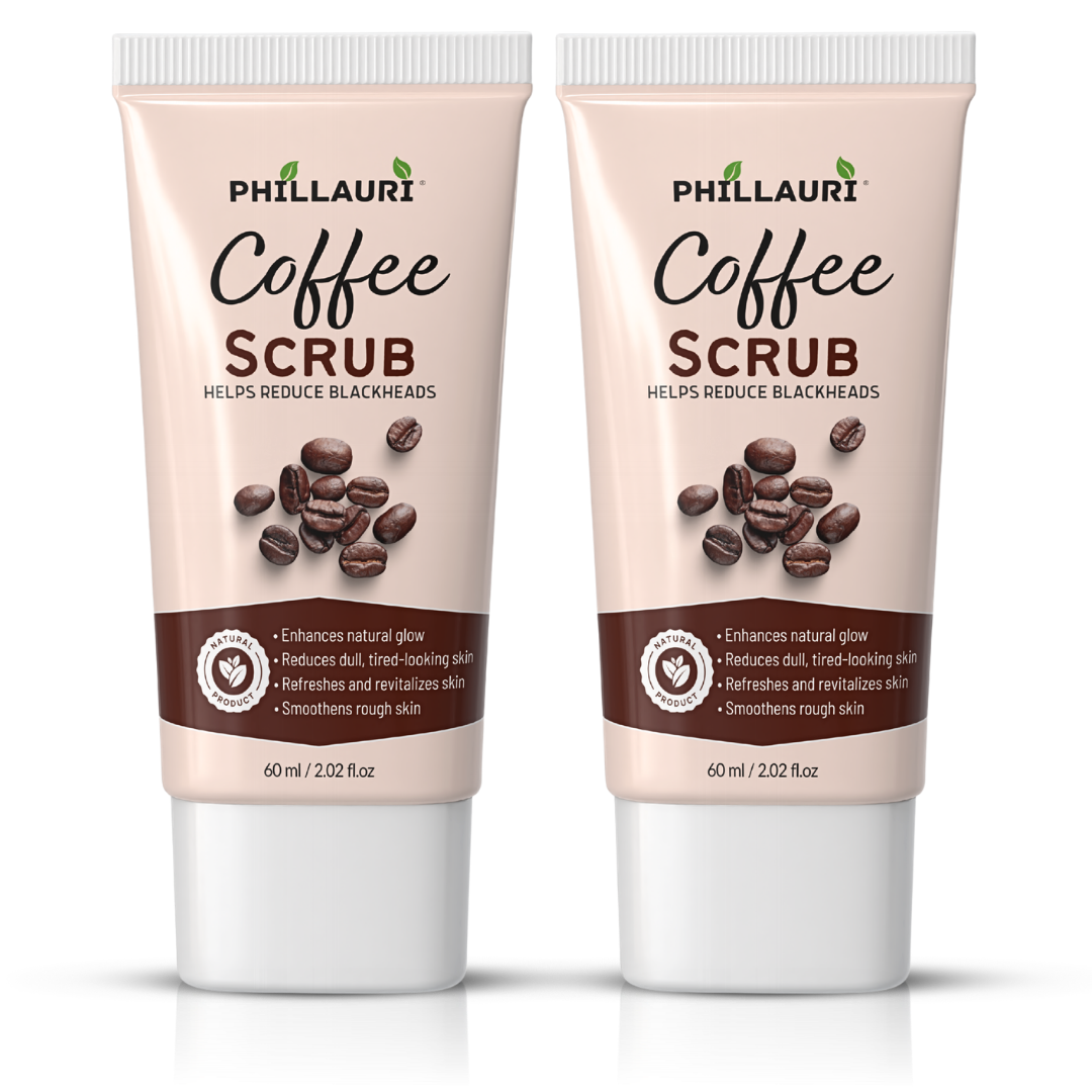Phillauri Coffee Scrub – Gentle Exfoliating Face & Body Scrub