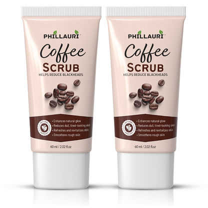 Phillauri Coffee Scrub – Gentle Exfoliating Face & Body Scrub