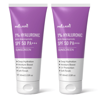 Phillauri 1% Hyaluronic with Niacinamide Sunscreen