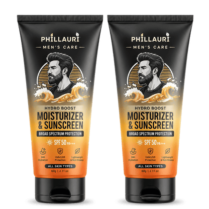 Phillauri Men's Hydro Boost Moisturizer & Sunscreen
