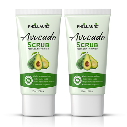 Phillauri Avocado Scrub – Gentle Exfoliating Face & Body Scrub
