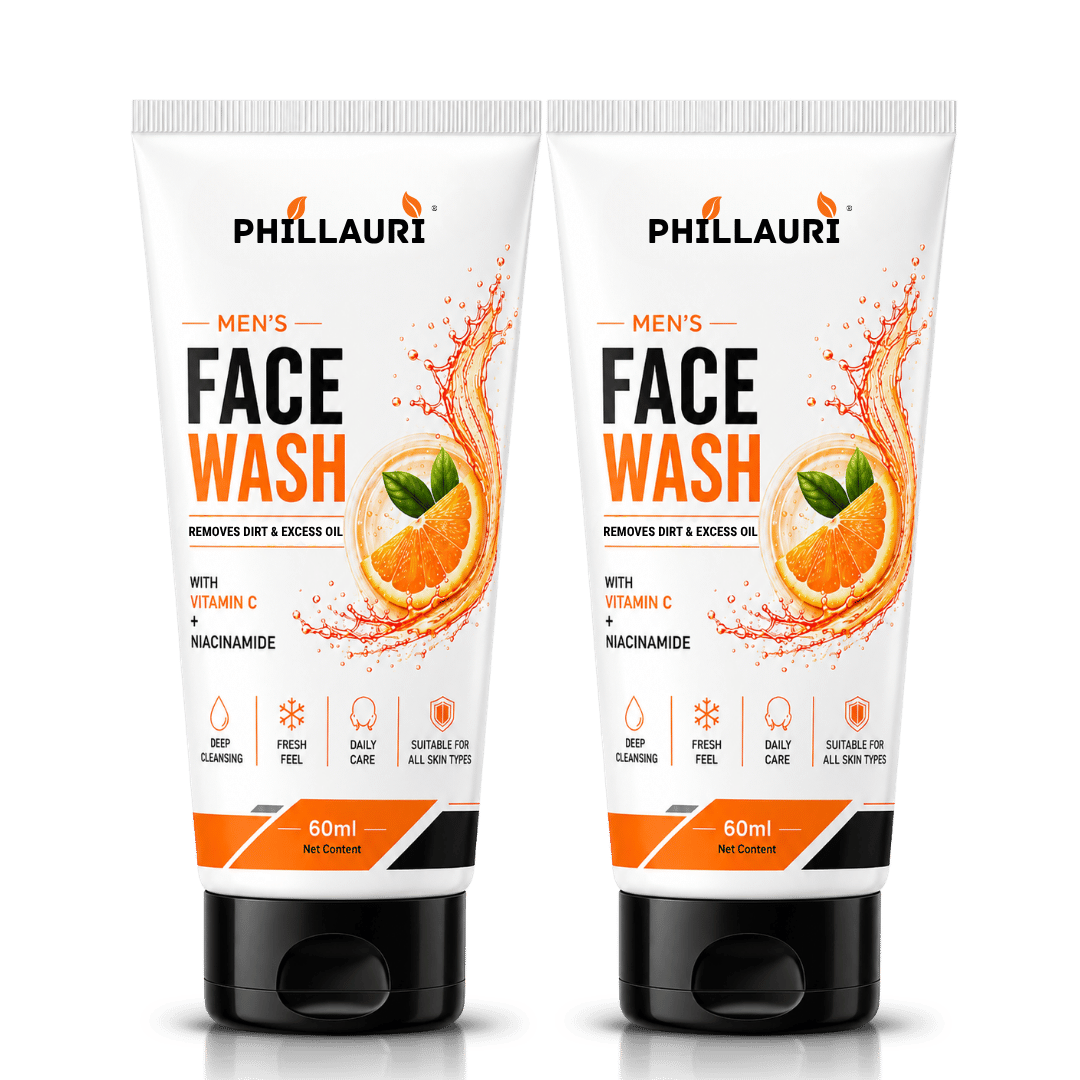 Phillauri Men's Face Wash – With Vitamin C & Niacinamide