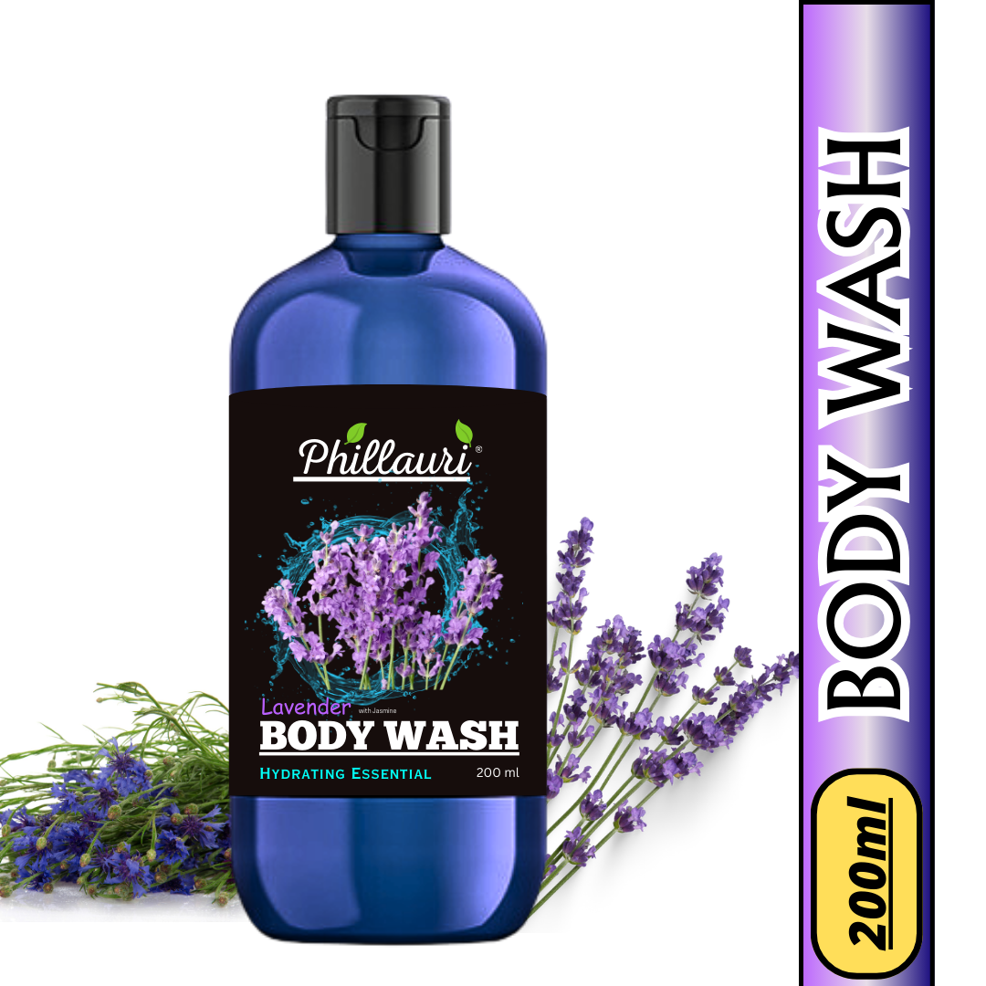 Phillauri Hydrate Lavender Body wash For All Skin Type, 200ML