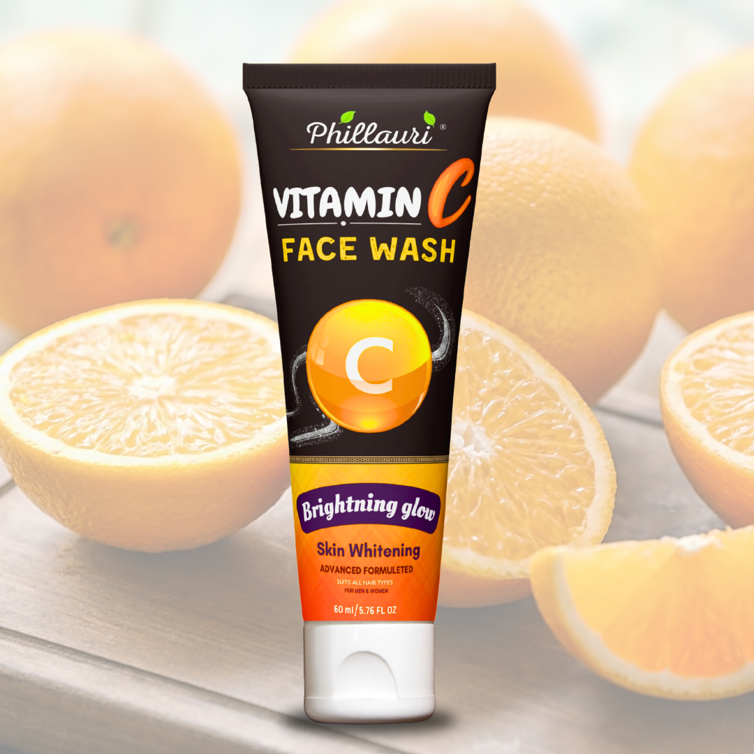 Phillauri Vitamin C Face Wash For Skin Whitening, 60ml