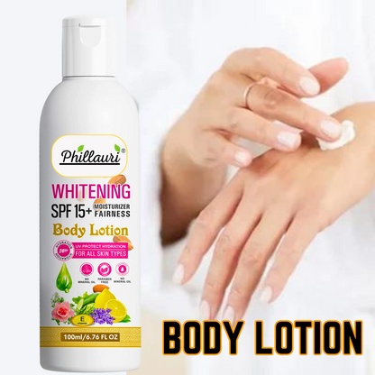 Phillauri Whitening Spf 15+ Body Lotion For All Skin Types