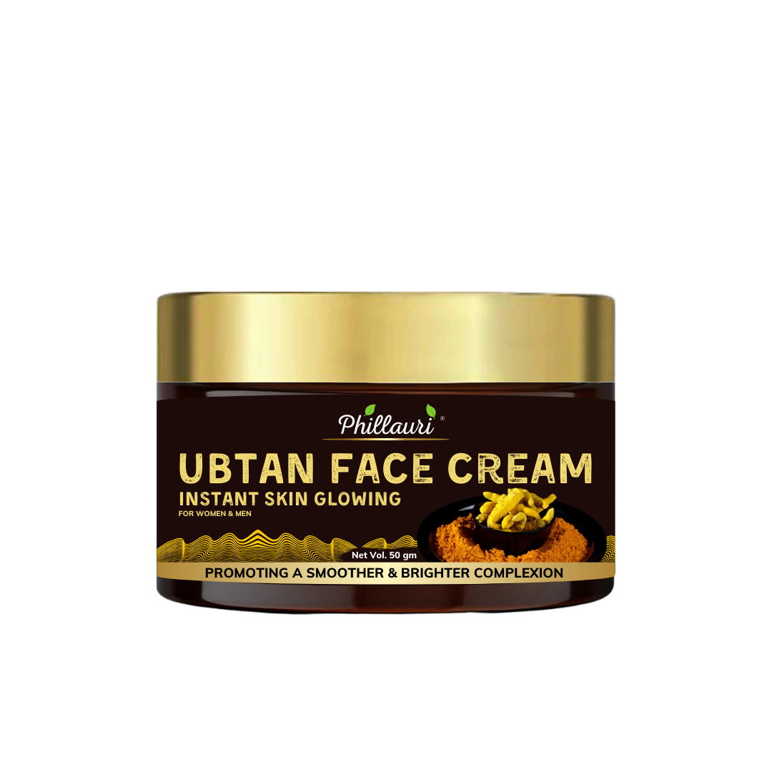 Phillauri Ubtan Face Cream For Instant Skin Glowing, 50gm