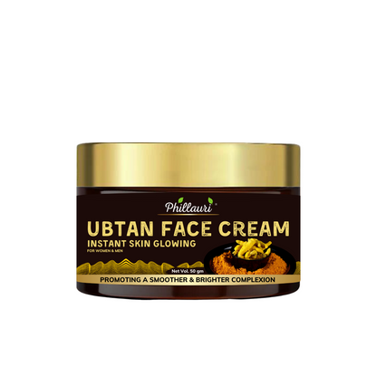 Phillauri Ubtan Face Cream For Instant Skin Glowing, 50gm