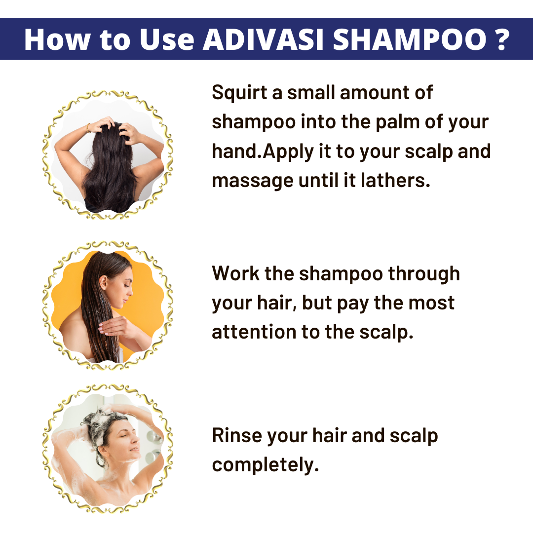 Phillauri Adivasi Shampoo For Hair Repair And Growth Formula, 200ml