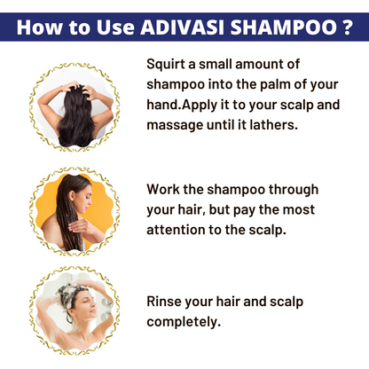 Phillauri Adivasi Shampoo For Hair Repair And Growth Formula, 200ml