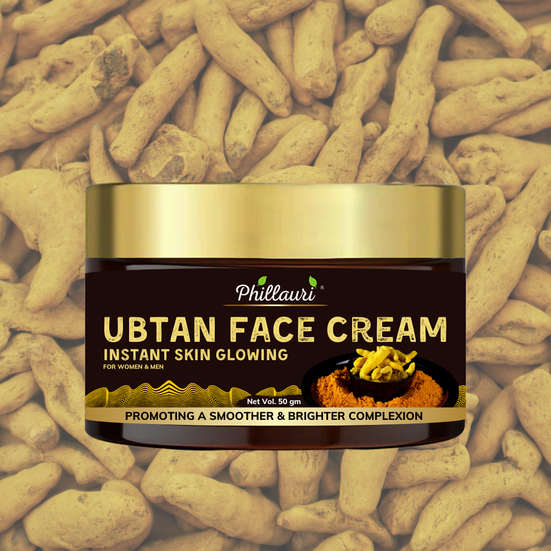 Phillauri Ubtan Face Cream For Instant Skin Glowing, 50gm