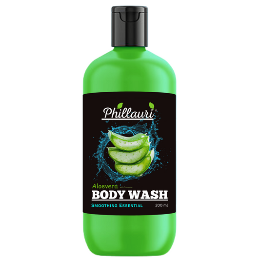 Phillauri Smoothing Aloevera With Cucumber Body Wash, 200ML