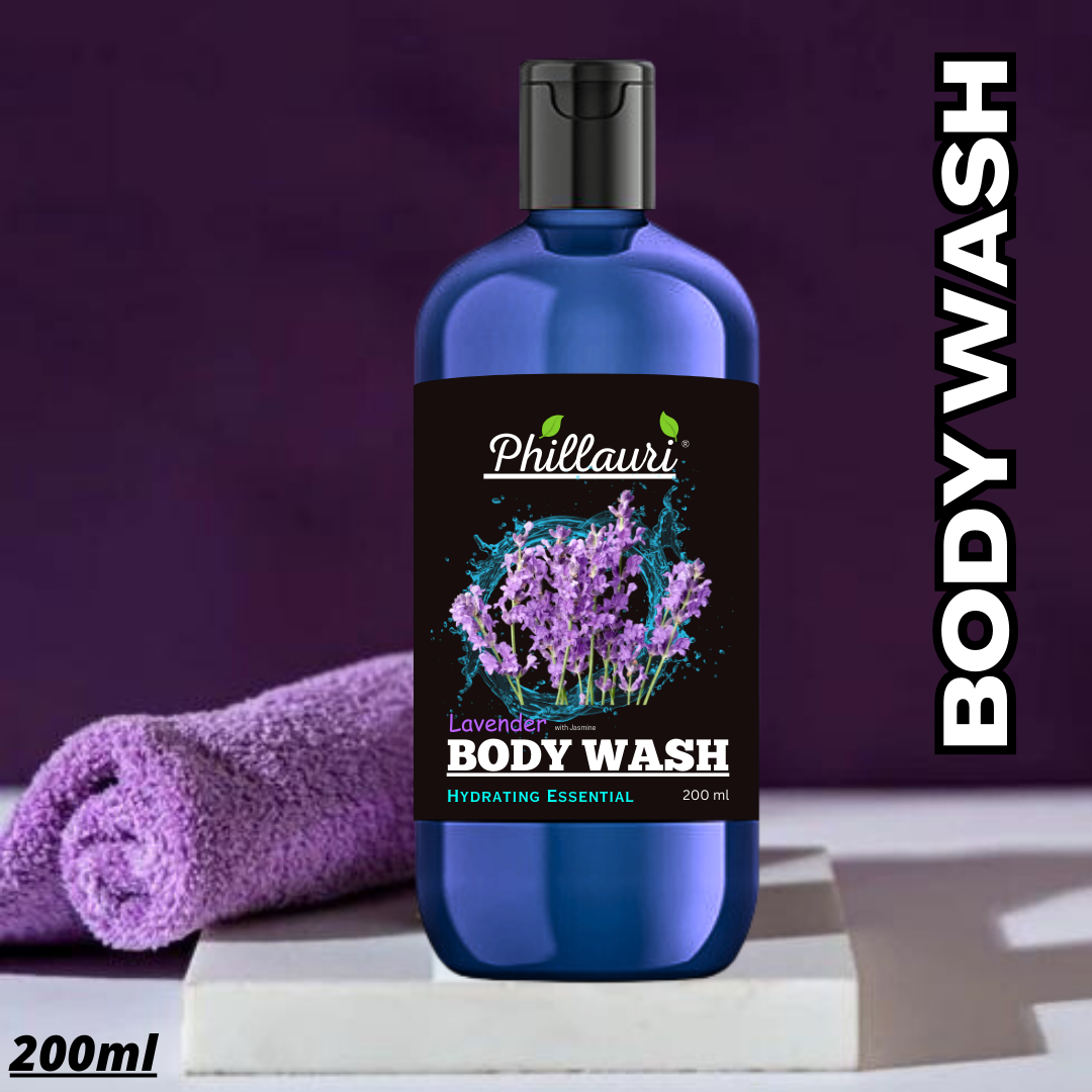 Phillauri Hydrate Lavender Body wash For All Skin Type, 200ML