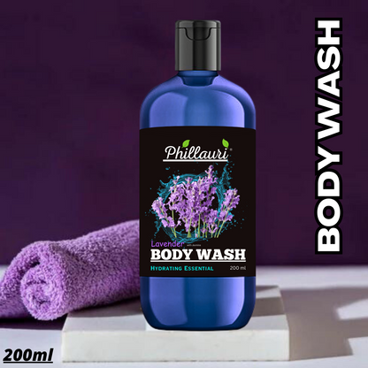 Phillauri Hydrate Lavender Body wash For All Skin Type, 200ML