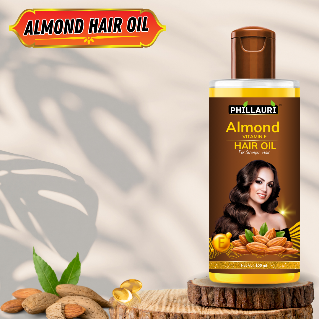 Almond Hair Oil For Silky Hair