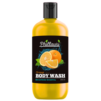 Phillauri Brightening Orange Body Wash For Men And Women, 200ml