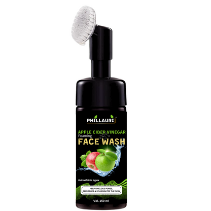 Phillauri Apple Sider Vinegar Forming Facewash For Help Unclogs Pores And Refreshes, 150ML