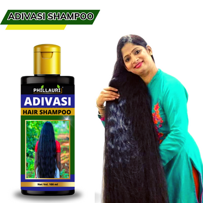 Adivasi Herbal Shampoo For Healthy Scalp And Hair Growth, 100ML