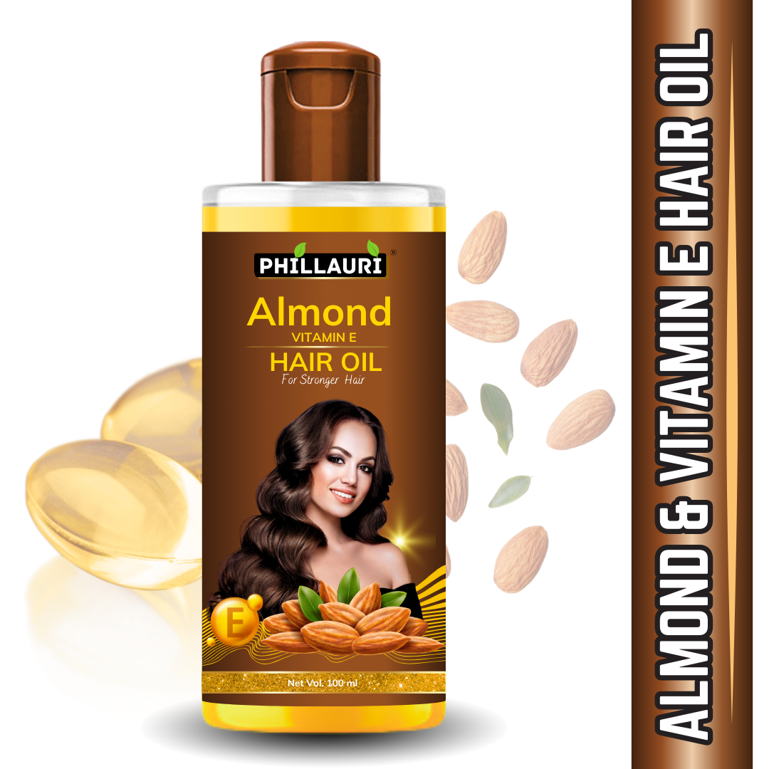 almond hair oil for stronger hair