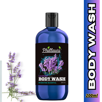 Phillauri Hydrate Lavender Body wash For All Skin Type, 200ML