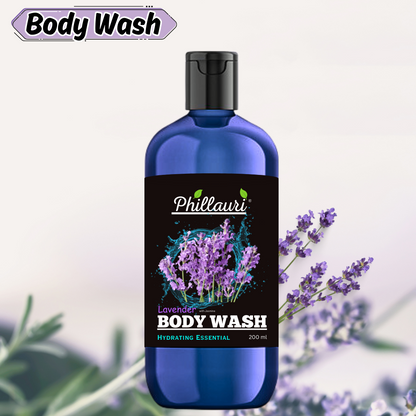 Phillauri Hydrate Lavender Body wash For All Skin Type, 200ML