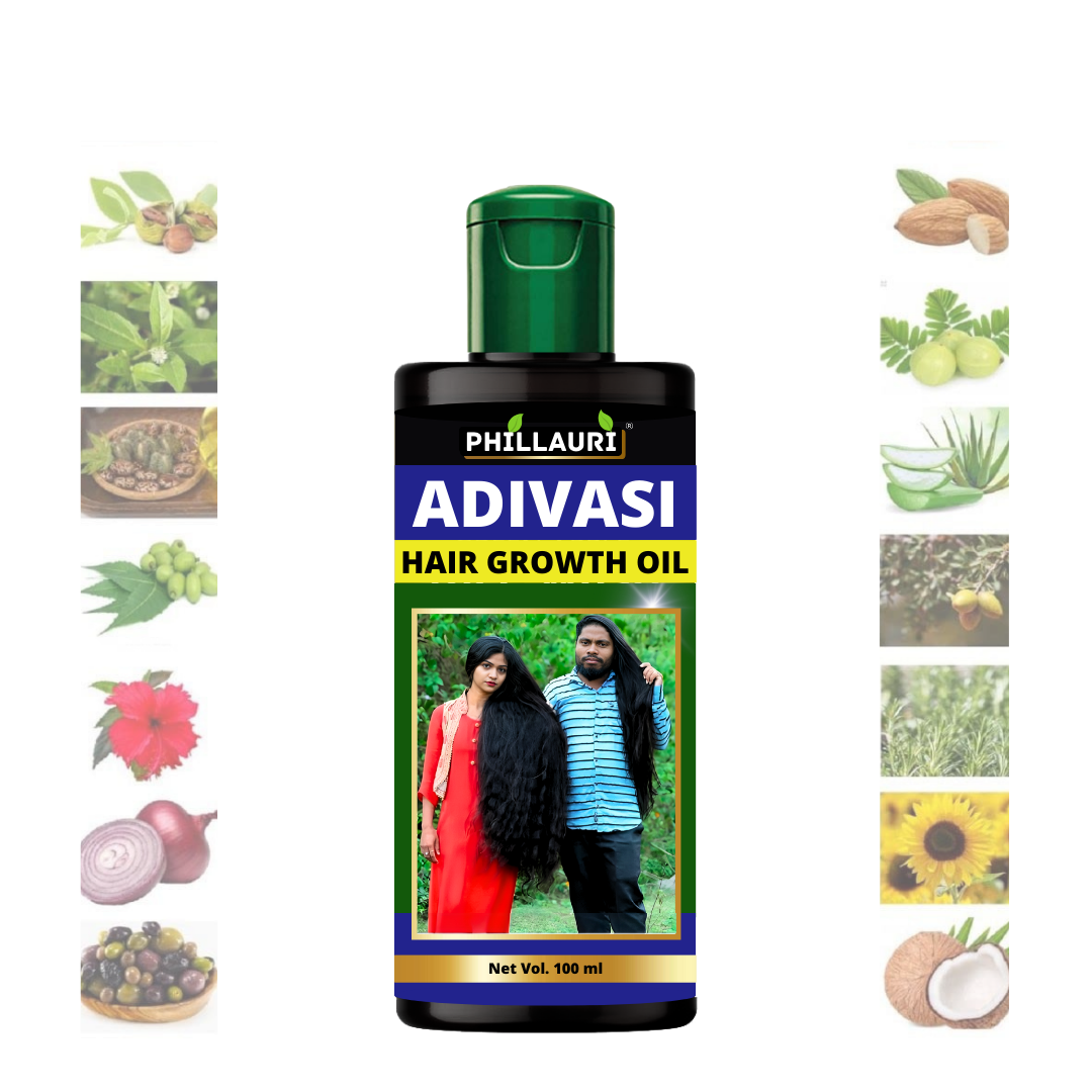 Phillauri Adivasi Hair Oil for Hair Growth, 100 ML