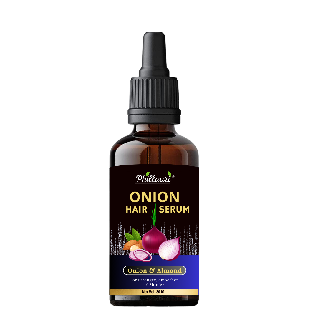 Phillauri Onion And Almond Hair Serum For Stronger, Smoother And Shiner