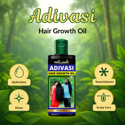 Phillauri Adivasi Hair Oil for Hair Growth, 100 ML