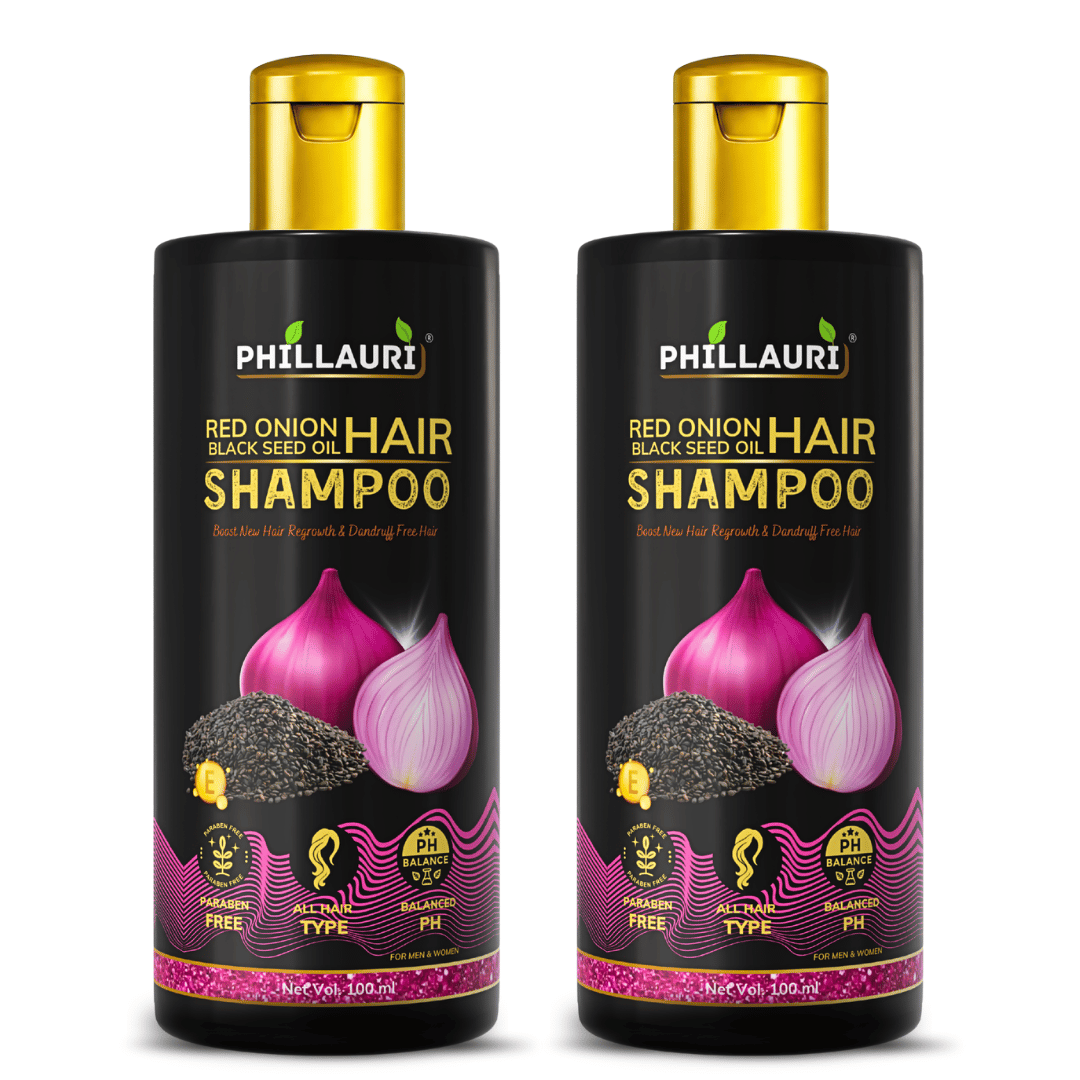 Phillauri Red Onion with Black Seed Oil Shampoo