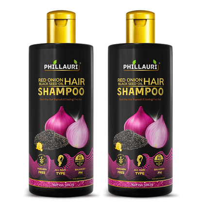 Phillauri Red Onion with Black Seed Oil Shampoo