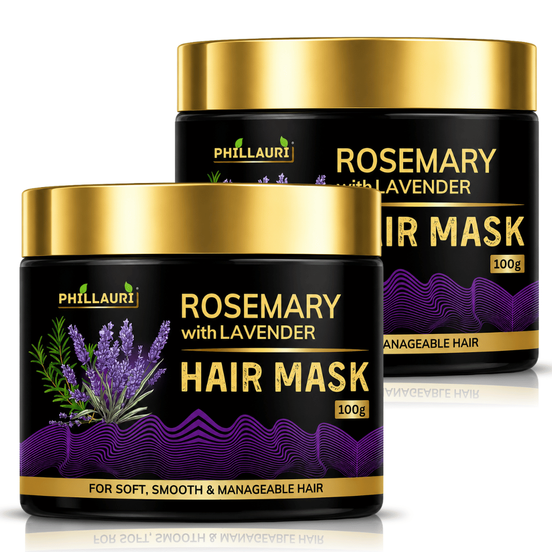 Phillauri Rosemary with Lavender Hair Mask – For Soft, Smooth & Manageable Hair