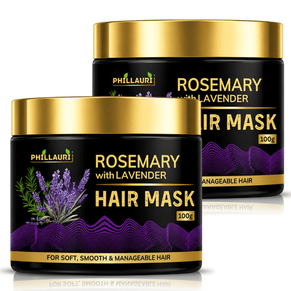 Phillauri Rosemary with Lavender Hair Mask – For Soft, Smooth & Manageable Hair