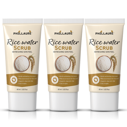 Phillauri Rice Water Scrub Combo Pack of 3
